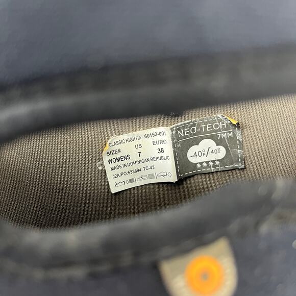 Bogs Black Women's 7 Rubber Classic High Insulated Rain Winter Boots - Picture 8 of 8